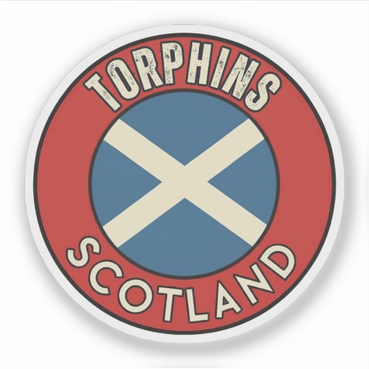 Torphins, Schottland Aufkleber (Vorderseite)