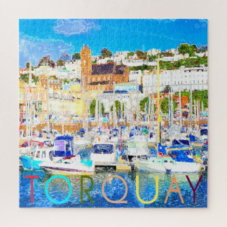 Torquay, Devon, Großbritannien Puzzle