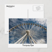 Torquay Eye Postcard Postkarte (Vorne/Hinten)
