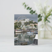 Torquay Ferris Wheel, Devon, England Postcard Postkarte (Stehend Vorderseite)
