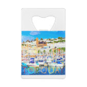 Torquay Geldbeutel Flaschenöffner (Rückseite)