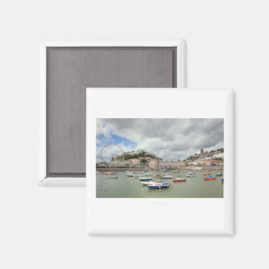 Torquay Magnet (Vorderseite/Rückseite)
