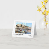 Torquay Marina, Englische Riviera, Devon Karte (Gelbe Blume)