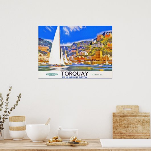 TORQUAY POSTER (Küche)