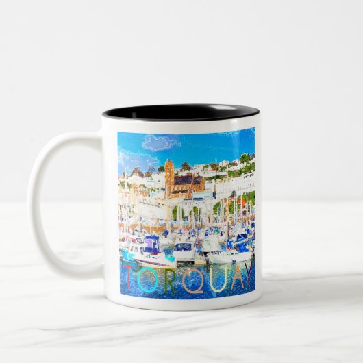 Torquay Zweifarbige Tasse (Links)