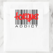 Torque Addict Rechteckiger Aufkleber (Tasche)