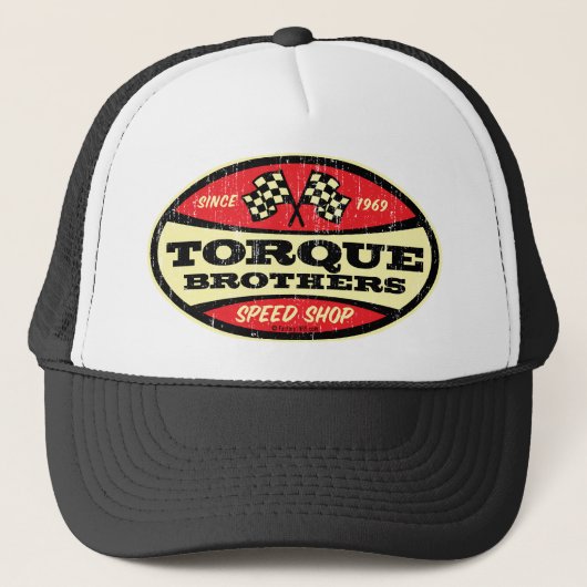 Torque Brothers 0111 Truckerkappe (Vorderseite)