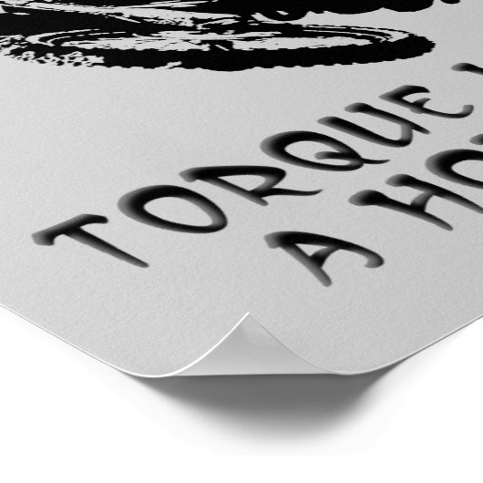 Torque Hole Dirt Biketour Poster (Ecke)