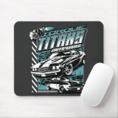 TORQUE TITANS AUTOWORKS - USA LEGEND CARS MOUSEPAD (Mit Mouse)