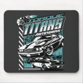 TORQUE TITANS AUTOWORKS - USA LEGEND CARS MOUSEPAD (Vorne)