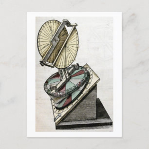 Torquetum Illustration Postkarte