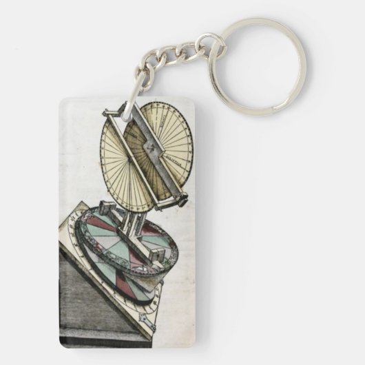 Torquetum Illustration Schlüsselanhänger (Rückseite)