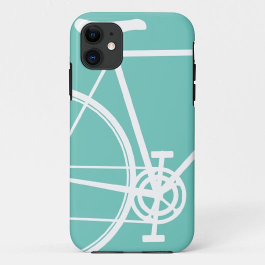Torquoise abstrakter Fahrrad iPhone 5 Fall Case-Mate iPhone Hülle (Rückseite)