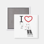 Torrance Airport Runways 29L und 29R - Magnet (Vorderseite/Rückseite)