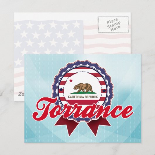 Torrance, CA Postkarte (Vorne/Hinten)