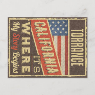 Torrance California Postkarte