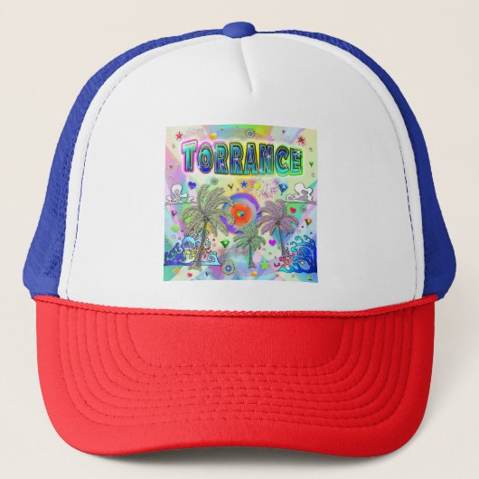 Torrance Deep Dream Hat Truckerkappe (Vorderseite)
