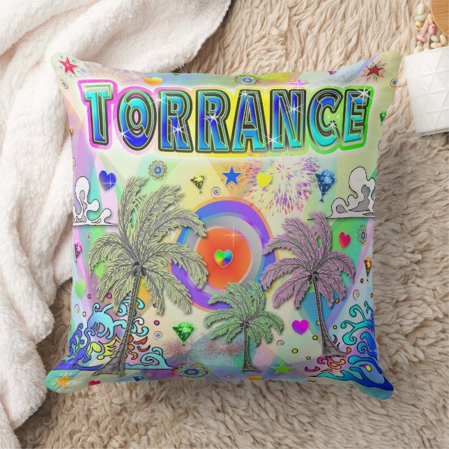 Torrance Deep Dream Pillow Kissen (Decke)