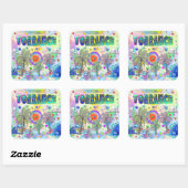 Torrance Deep Dream Sticker (Blatt)