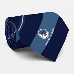 Torrance (Kalifornien) Stadtflagge Neck Tie Krawatte