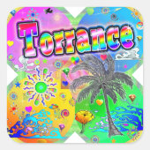 Torrance Quadro Seasons Aufkleber (Vorderseite)