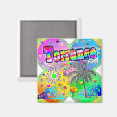 Torrance Quadro Seasons Magnet (Vorderseite/Rückseite)