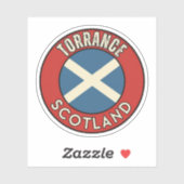 Torrance, Schottland Aufkleber (Blatt)