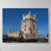 Torre de Belem in Lisbon Poster (Vorne)
