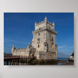 Torre de Belem in Lisbon Poster