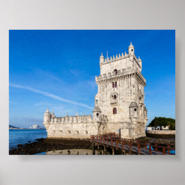 Torre de Belem in Lisbon Poster
