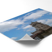 Torre de Belem in Lissabon Poster (Ecke)