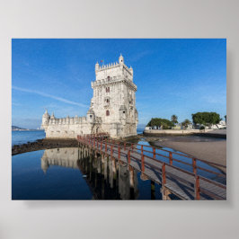 Torre de Belem in Lissabon Poster