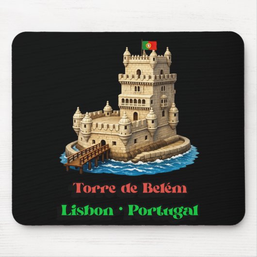 Torre De Belem Mousepad (Vorne)