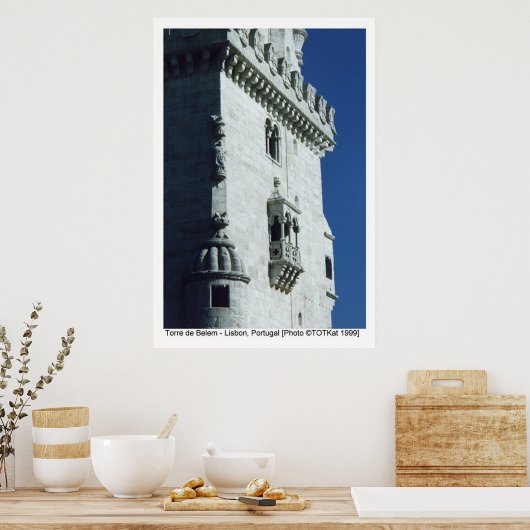 Torre de Belem Poster (Küche)