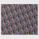 Torre de Hércules Abstract Painting by Alfred Fox Geschenkpapier (Flach)