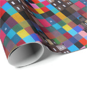 Torre de Hércules Abstract Painting by Alfred Fox Geschenkpapier (Rolleneckpunkt)