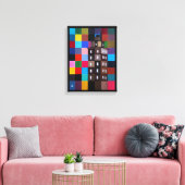 Torre de Hércules Abstract Painting by Alfred Fox Leinwanddruck (Insitu (Wohnzimmer))