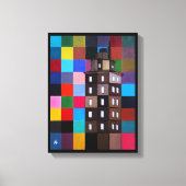 Torre de Hércules Abstract Painting by Alfred Fox Leinwanddruck (Vorderseite)