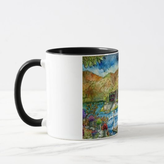Torre del Lago Acuarela Tasse (Links)