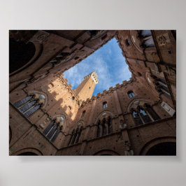 Torre del Mangia Siena Poster