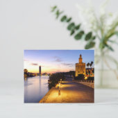 Torre del Oro Postkarte (Stehend Vorderseite)