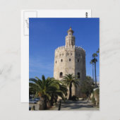 Torre Del Oro Postkarte (Vorne/Hinten)