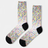 Torre Eiffel con alfabeto Socken (Linkes Detail)