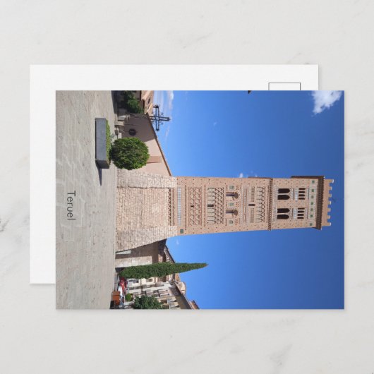 Torre mudejar, Teruel Postkarte (Vorne/Hinten)