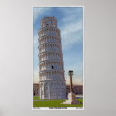 Torre Pendente di Pisa Poster (Vorne)