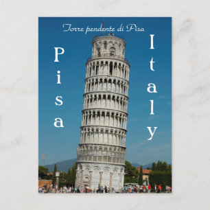 Torre pendente di Pisa Postkarte