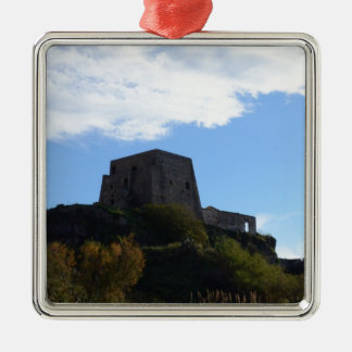 Torre Talao Scalea Silbernes Ornament