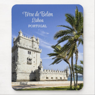 Torre von Belém, Foto, Lissabon, Portugal Mousepad