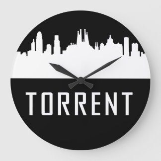 Torrent | Städte Spaniens Große Wanduhr