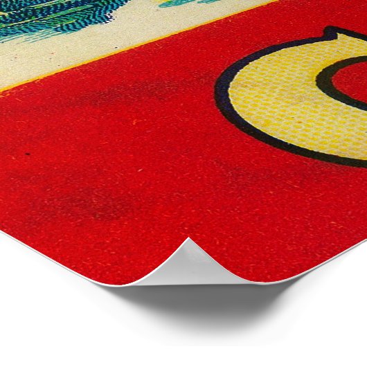 Torreon Coffee Label Poster (Ecke)